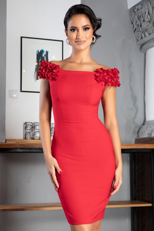VESTIDO ROJO